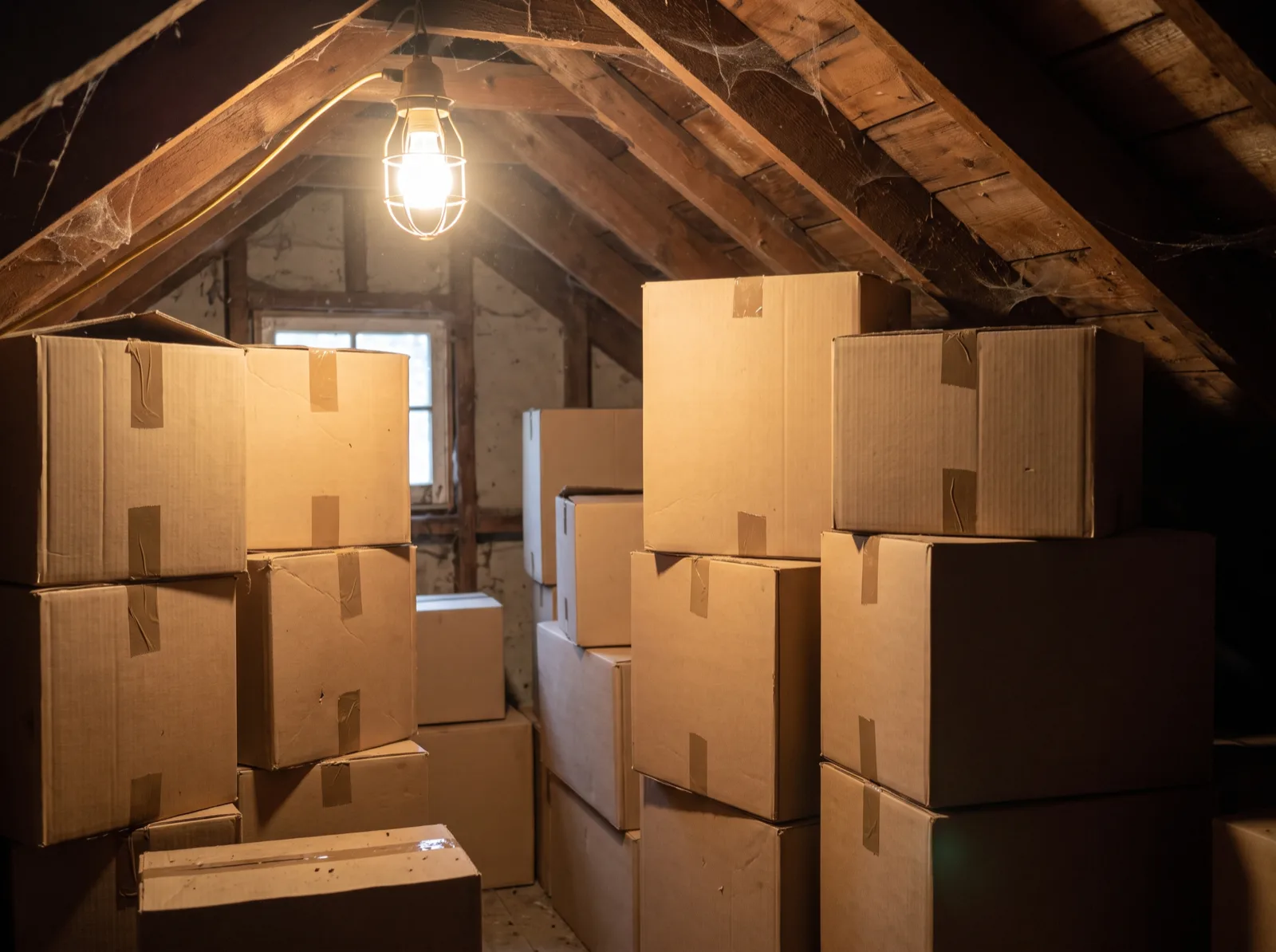 Property interior during a Southern California estate sale